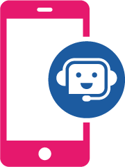 icone callbot solution rendez-vous médical dial-up